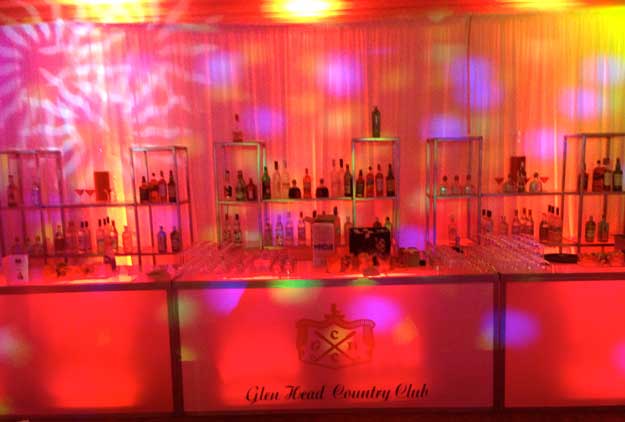 Glen Head Country Club Event set up